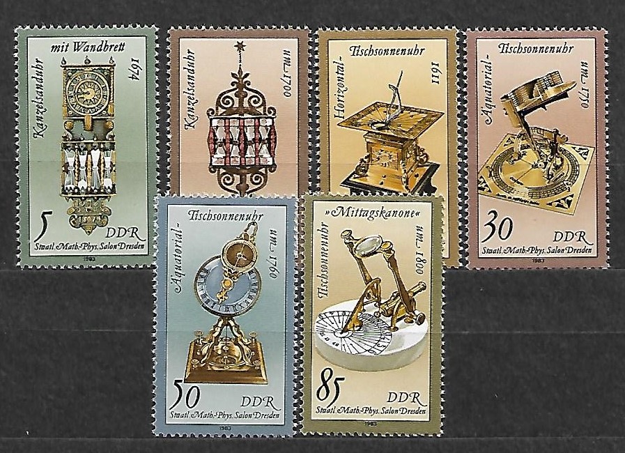 Znaczek pocztowy ZEGARY DDR MI.27962801** Kupznaczki.pl