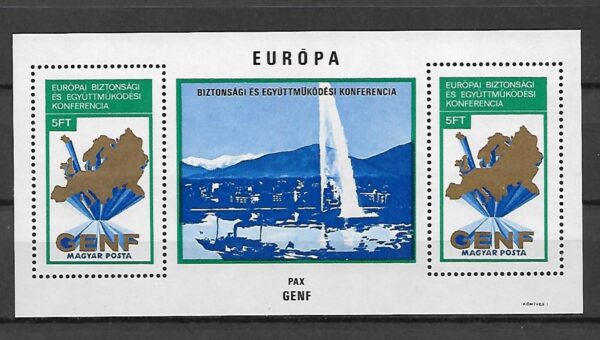 EUROPA CEPT WĘGRY MI.BL.103**