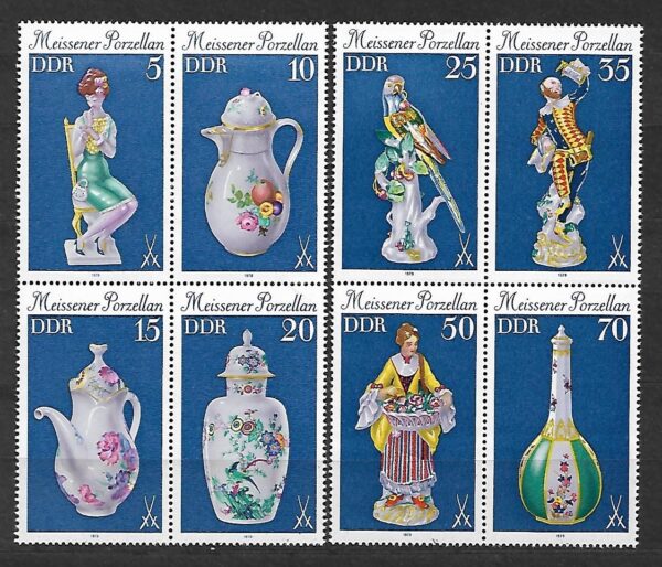 PORCELANA DDR MI.2464-2471**