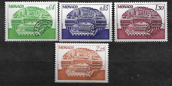 ARCHITEKTURA MONAKO MI.1359-1362**