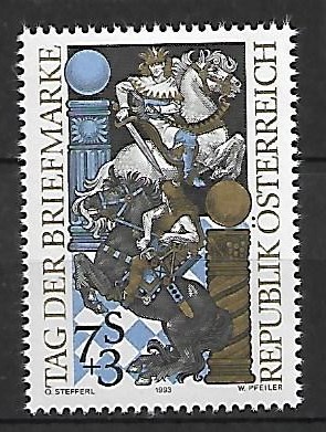 DZIEŃ ZNACZKA AUSTRIA MI.2097**