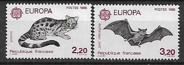 EUROPA CEPT FRANCJA MI.2546-2547**