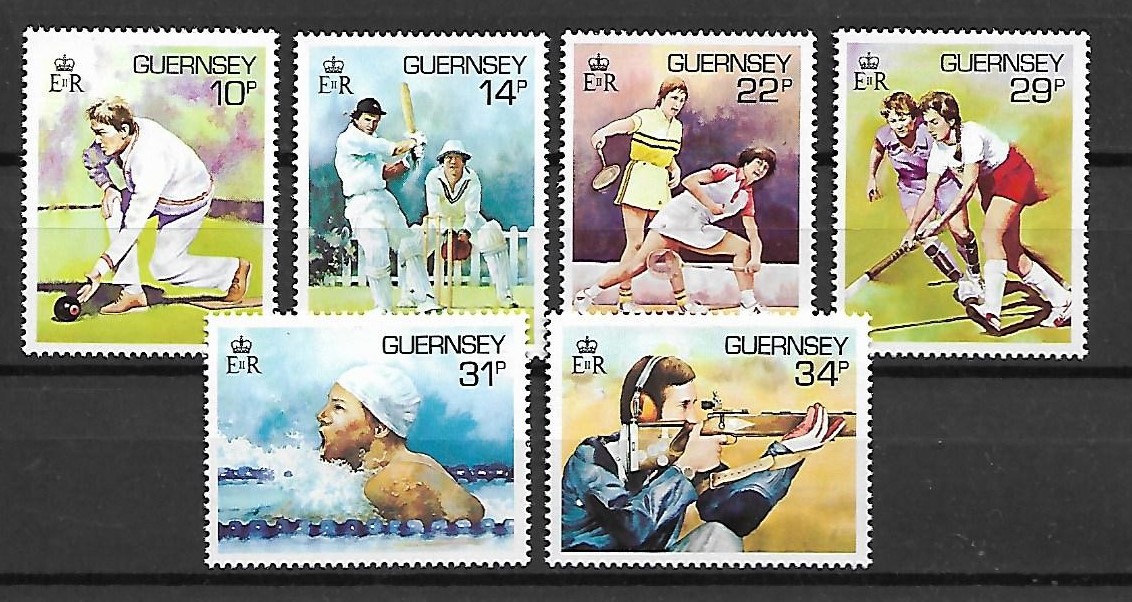 SPORT GUERNSEY MI.363-368**