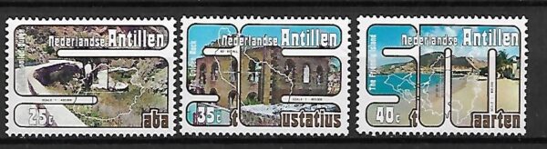 TURYSTYKA ANTYLLE HOLENDERSKIE MI.345-347**