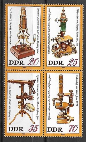 MIKROSKOPY DDR MI.2534-2537**