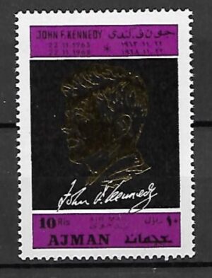 J.F.KENNEDY AJMAN MI.325A**