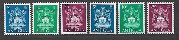 HERBY ANTIGUA MI.218-220X,Y**