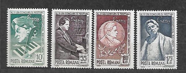 SŁAWNI LUDZIE RUMUNIA MI.2326-2329**