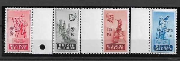 POMNIKI BELGIA MI.824-827**