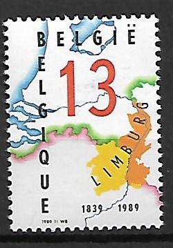 MAPA BELGIA MI.2390**