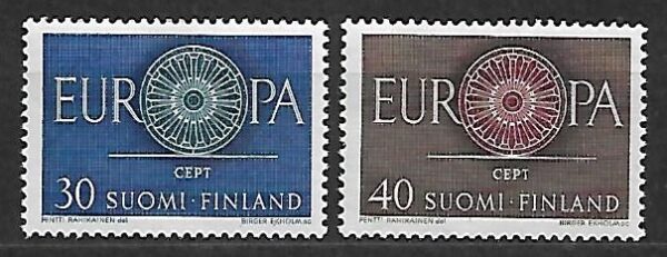 EUROPA FINLANDIA MI.525-526**