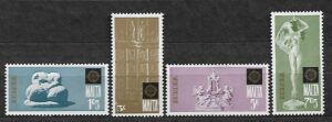 EUROPA CEPT MALTA MI.493-496**
