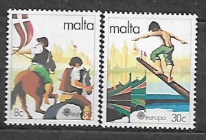 EUROPA CEPT MALTA MI.628-629**