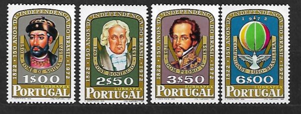 SŁAWNI LUDZIE PORTUGALIA MI.1181-1184**