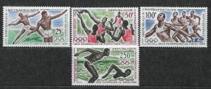 OLIMPIADA LETNIA ŚRODKOWA AFRYKA MI.59-62**