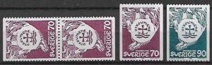 MARYNISTYKA SZWECJA MI.612-613C/D**