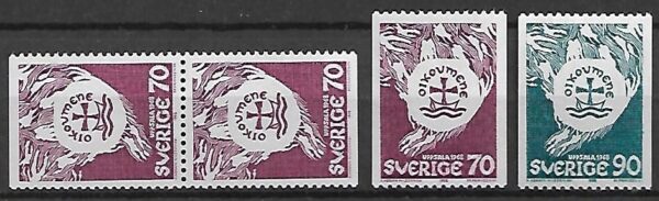 MARYNISTYKA SZWECJA MI.612-613C/D**