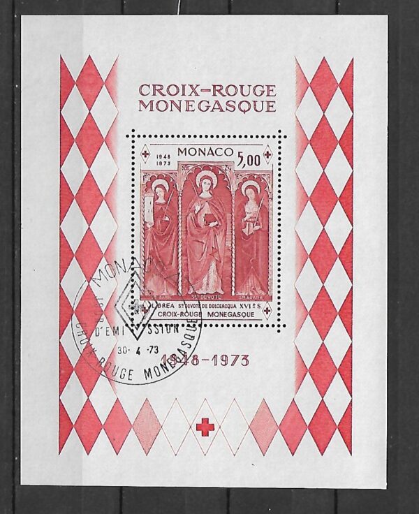 CZERWONY KRZYŻ MONAKO MI.BL.5