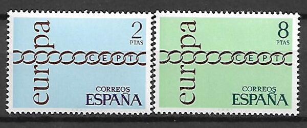 EUROPA CEPT HISZPANIA MI.1925-1926**