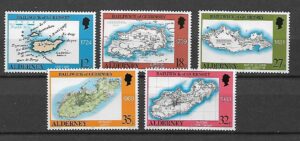 MAPY ALDERNEY MI.37-41**