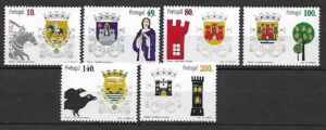 HERBY PORTUGALIA MI.2207-2212**
