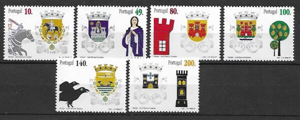 HERBY PORTUGALIA MI.2207-2212**