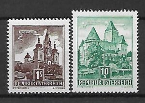 ARCHITEKTURA AUSTRIA MI.1037-1038**