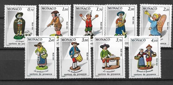 BOŻE NARODZENIE MONAKO MI.1653-1661**