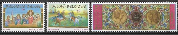 ROCZNICA BELGIA MI.2543-2545**