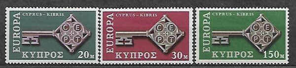 EUROPA CEPT CYPR MI.307-309**