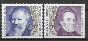 SŁAWNI LUDZIE AUSTRIA MI.2218-2219**