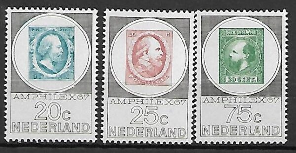 DZIEŃ ZNACZKA HOLANDIA MI.880-882**