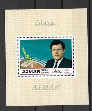 EDWARD KENNEDY AJMAN MI.BL.124A**