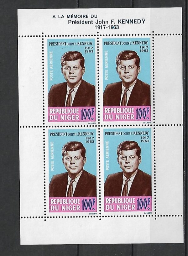 J.F.KENNEDY NIGER MI.BL.2**