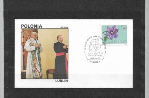WIZYTA JANA PAWŁA II POLSKA-LUBLIN KOPERTA