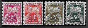 ROLNICTWO ANDORRA FRANCUSKA PORTO MI.42-45**