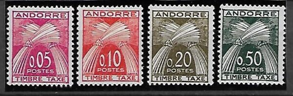 ROLNICTWO ANDORRA FRANCUSKA PORTO MI.42-45**