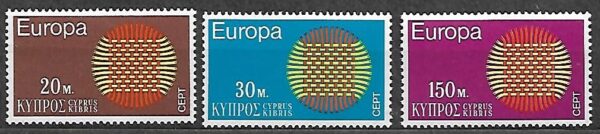 EUROPA CEPT CYPR MI.332-334**