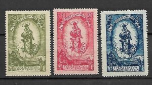 RELIGIA LIECHTENSTEIN MI.40-42**