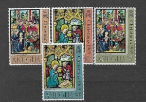 BOŻE NARODZENIE ANTIGUA MI.213-216**