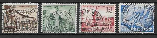NIEMCY RZESZA MI.739-742 KASOWANY