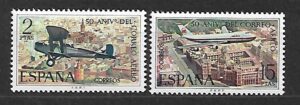 SAMOLOTY HISZPANIA MI.1954-1955**
