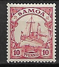 KOLONIE NIEMIECKIE SAMOA MI.9**