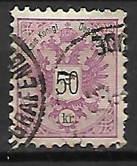 KLASYKA AUSTRIA MI.49 KASOWANY