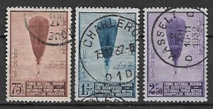 BELGIA MI.344-346 KASOWANY
