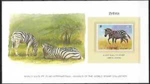 ZEBRA UMM AL QIWAIN KOLEKCJA ZWIERZĄT ŚWIATA NA KARCIE