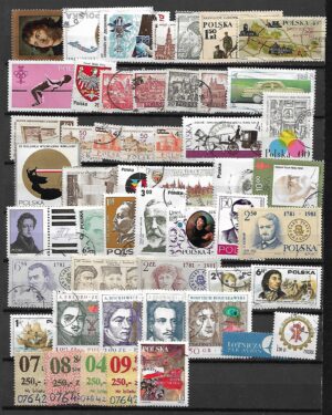 ZESTAW ZNACZKÓW POLSKA NR 24