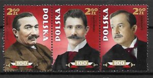 FI.4895-4897 TRÓJKA KASOWANA