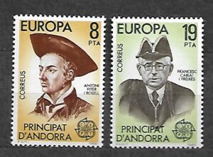EUROPA CEPT ANDORRA HISZPAŃSKA MI.131-132**