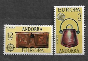 EUROPA CEPT ANDORRA HISZPAŃSKA MI.101-102**